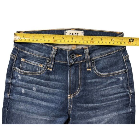 Paige Verdugo Ultra Skinny in Dixon Jeans - Women's Size 23 - Verdugo Blue - Picture 10 of 10